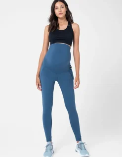 Outlet Seraphine Active Support Umstandslegging Blau