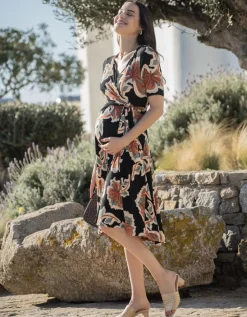Flash Sale Seraphine Boho Still- & Umstandskleid In Wickeloptik