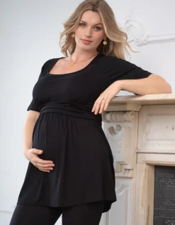 Discount Seraphine Curve Still- & Umstandstunika Schwarz