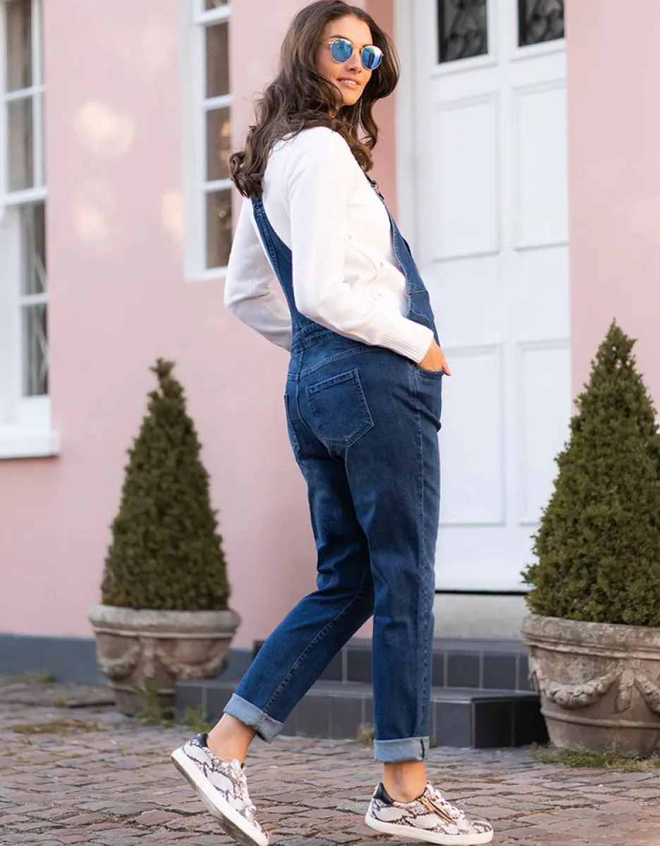 Online Seraphine Denim Umstandslatzhose
