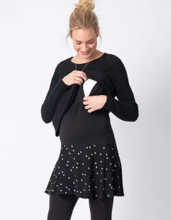 Store Seraphine Doppellagiges Umstands- & Stilltunikakleid