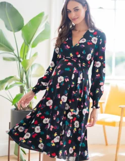 Cheap Seraphine Florales Midi Umstandskleid