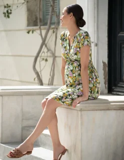 Fashion Seraphine Florales Still- & Umstandskleid Im Retrolook