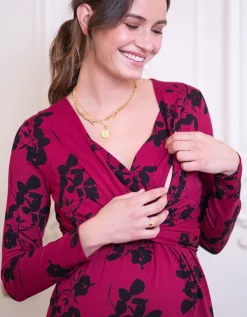 Cheap Seraphine Florales Umstands- & Stillkleid Jersey