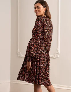Clearance Seraphine Florales Umstandswickelkleid