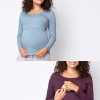 Shop Seraphine Gerippte Still- & Umstandstops - Doppelpack