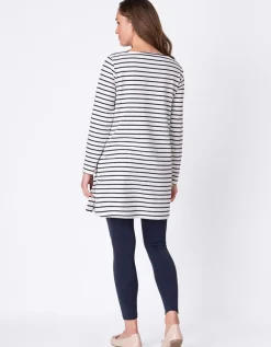 Store Seraphine Gestreifte Still- & Umstandstunika Baumwolle