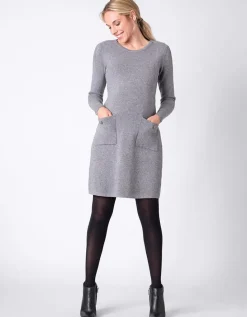 Shop Seraphine Gestricktes Umstands- Und Stillkleid Mit Taschen
