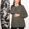 Best Sale Seraphine Getupfte Still- & Umstandsbluse Khaki