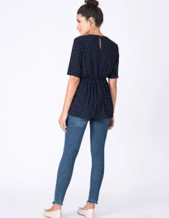 Fashion Seraphine Getupftes Umstands- Und Stillshirt