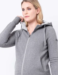 Best Seraphine Grau 3 In 1 Kapuzenpullover & Tragejacke