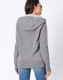 Best Seraphine Grau 3 In 1 Kapuzenpullover & Tragejacke