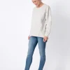 Best Sale Seraphine Graues Umstands- & Stillsweatshirt Baumwollmischung