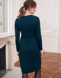 Cheap Seraphine Grunes Still- & Umstandskleid