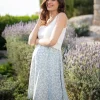 Store Seraphine Grunweises Umstands- & Stillkleid