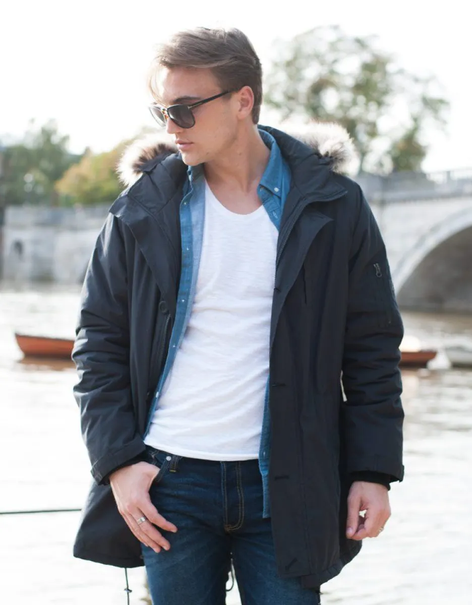 New Seraphine Herrenparka - Tragejacke Mit Einsatz Fur Die Babytrage