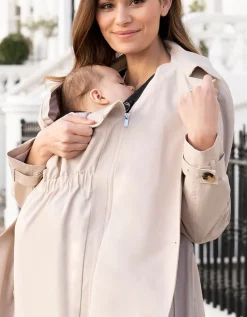 Best Sale Seraphine 3 In 1 Umstands- Und Babytrage-Trenchcoat Beige