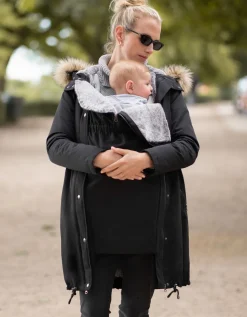 Best Seraphine 3 In 1 Umstands- Und Tragejacke Fur Den Winter - Schwarz