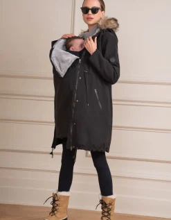 Best Seraphine 3 In 1 Umstands- Und Tragejacke Fur Den Winter - Schwarz