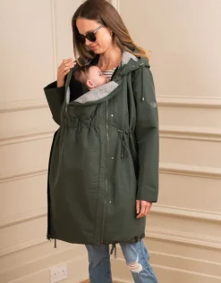 Fashion Seraphine 4- In 1-Umstands- Und Babytrageparka, Khaki