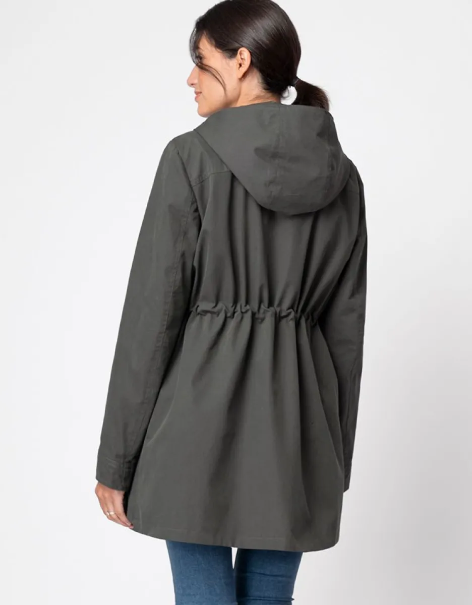 Best Sale Seraphine Khaki Utility Parka 4-In-1 Umstands- Und Babytragejacke Mit Kapuze