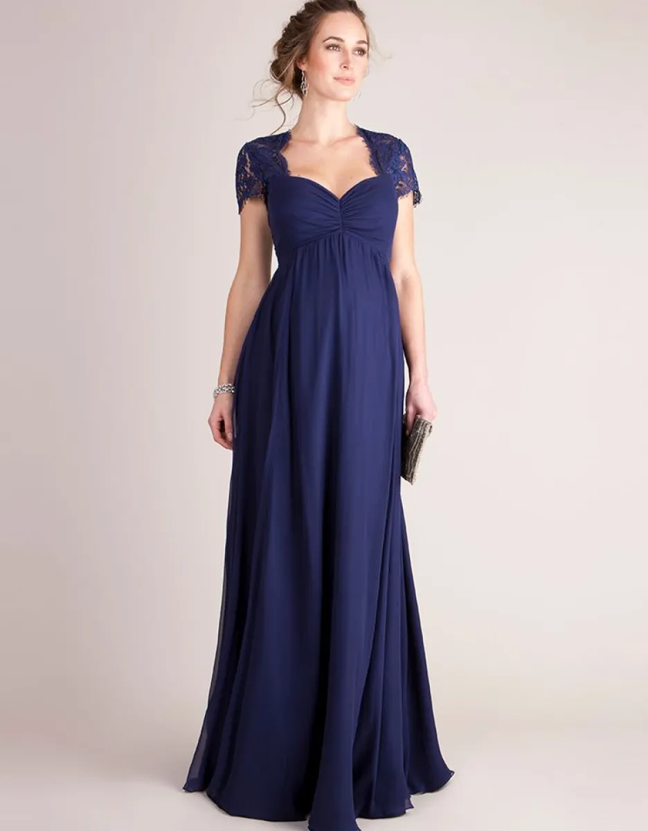 Best Seraphine Langes Umstandsabendkleid Aus Seide & Spitze
