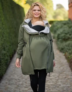Cheap Seraphine Leichte 6-In-1 Umstands- & Tragejacke Khaki