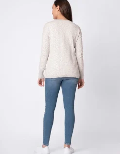 Store Seraphine Mama & Mini Animal Print Baumwollpullover