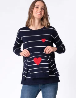 Discount Seraphine Maritime Mama & Mini Baumwollpullover