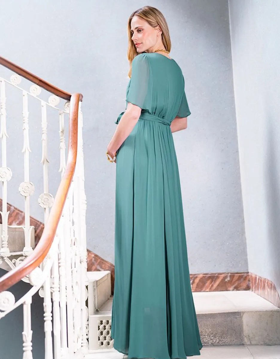 Best Sale Seraphine Maxi Still- & Umstandswickelkleid Salbeigrun