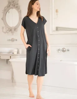 Store Seraphine Midi Geburtshemd Bio-Baumwolle