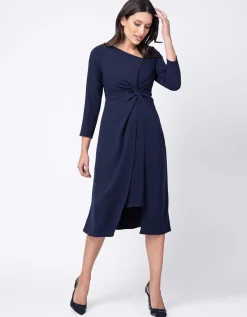 Shop Seraphine Midi Umstandskleid Mit Knoten