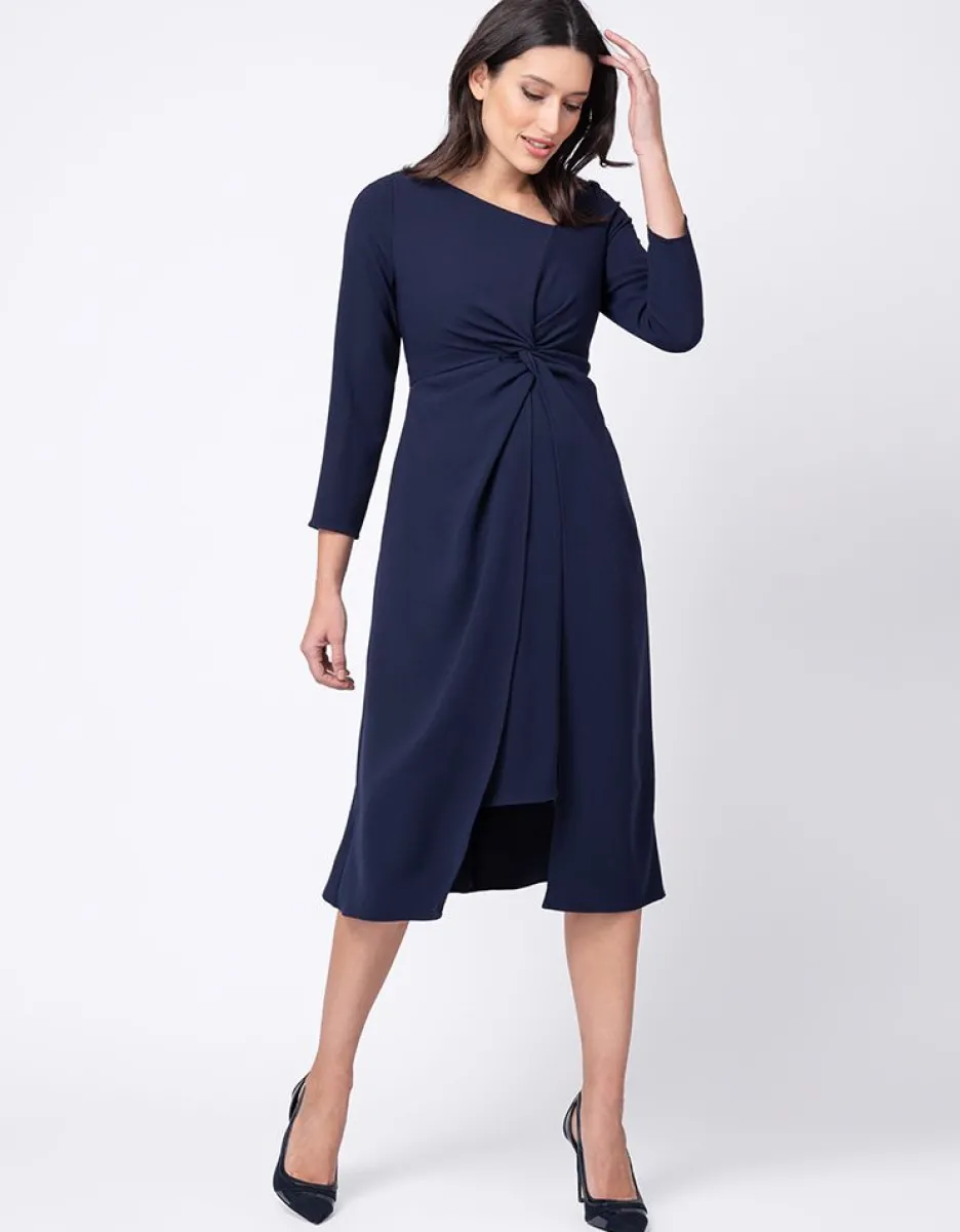 Shop Seraphine Midi Umstandskleid Mit Knoten