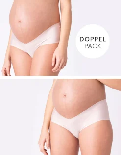Online Seraphine Mikrofaser Umstandsslips - Doppelpack