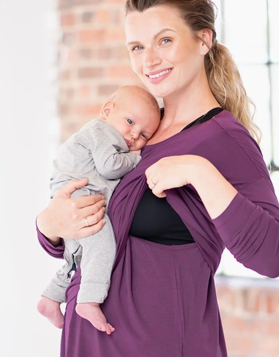 Clearance Seraphine Modal Umstands- & Stilltop Bordeaux