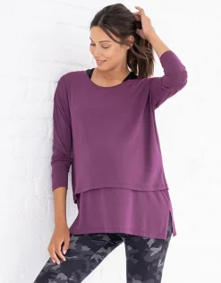 Clearance Seraphine Modal Umstands- & Stilltop Bordeaux