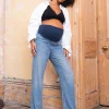 Online Seraphine Mutterschafts-Jeans Wide Leg Mid Bump