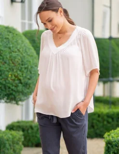 Flash Sale Seraphine Oversized Umstandstop Weis