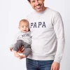 Clearance Seraphine Papa & Mini Sweatshirts Baumwollmischung
