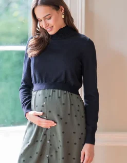 Cheap Seraphine Polka Dot Umstands- & Stillkleid Khaki