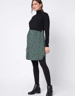 Cheap Seraphine Polka Dot Umstands- & Stillkleid Khaki