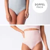 New Seraphine Postnatale Formende Slips Doppelpack Grau & Rose