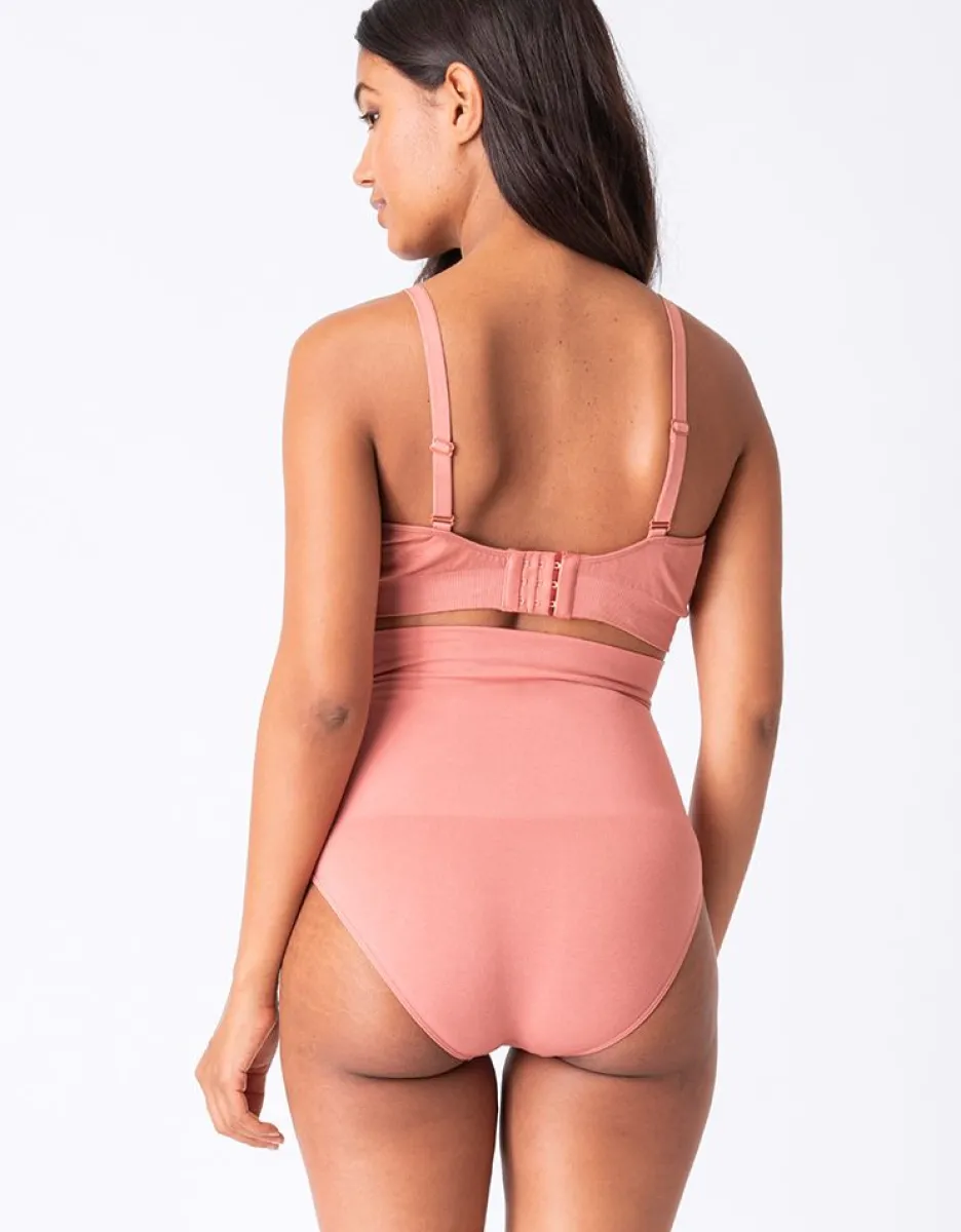 New Seraphine Postnatale Formende Slips Doppelpack Schwarz & Terracotta