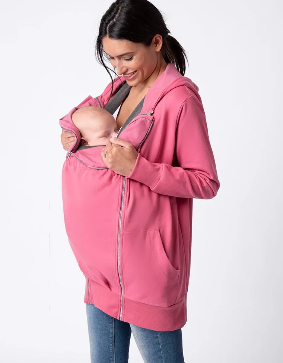 Outlet Seraphine Rosa 3 In 1 Umstands- Und Babytrage-Hoodie