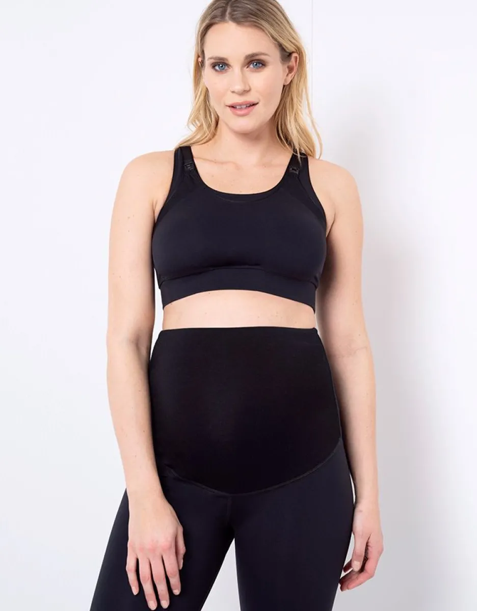 Best Seraphine Schwangerschafts- & Still-Bh Fur Den Sport - Schwarz