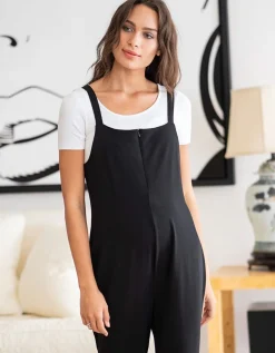 Store Seraphine Schwarze Umstands- Und Still-Latzhose