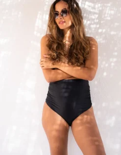 Discount Seraphine Schwarze Umstandsbikinihose Mit Hohem Bund