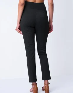 Discount Seraphine Schwarze Umstandshose Mit Schmalem Bein Uberbauch