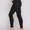Shop Seraphine Schwarze Umstandsleggings Aktiv - Niedriger Bund