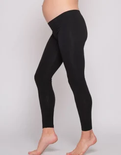 Shop Seraphine Schwarze Umstandsleggings Aktiv - Niedriger Bund